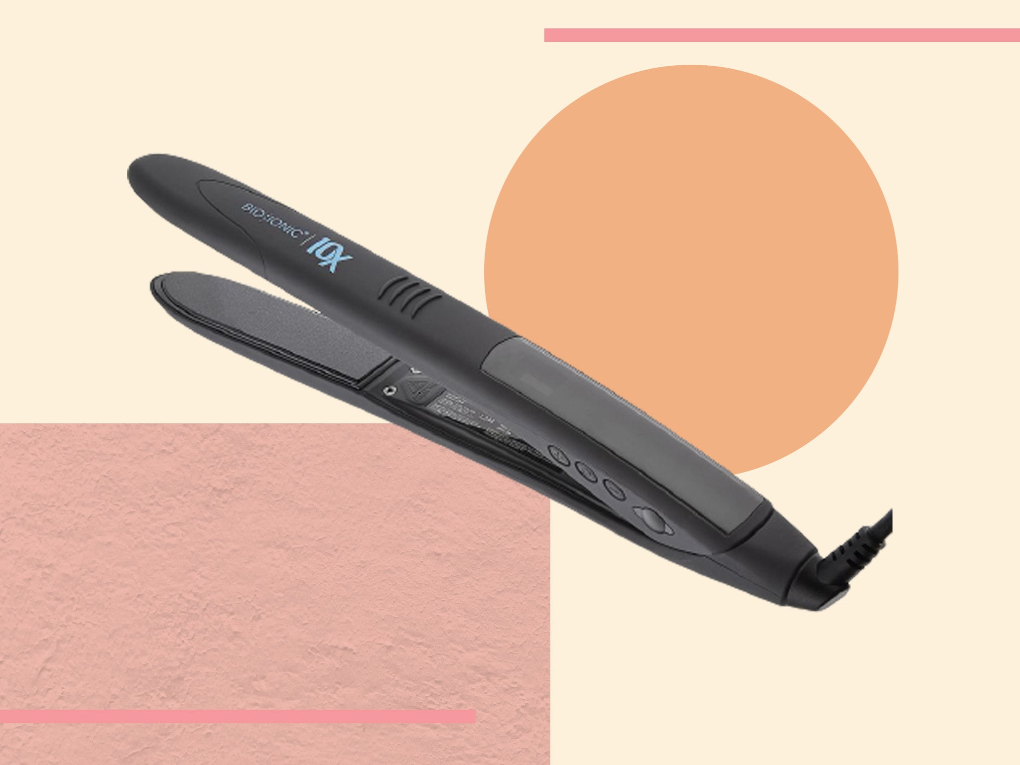 Bio ionic 10x outlet pro styling flat iron